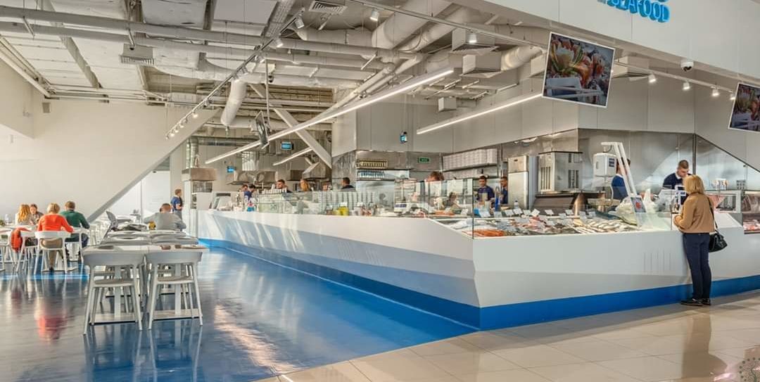 магазин-ресторан Egersund seafood «SKY MALL»